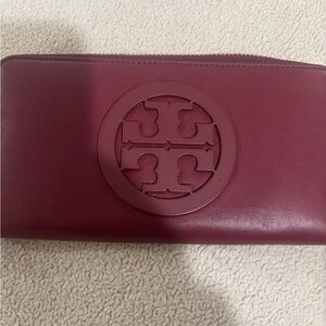 Tory Burch Burgundy Wallet